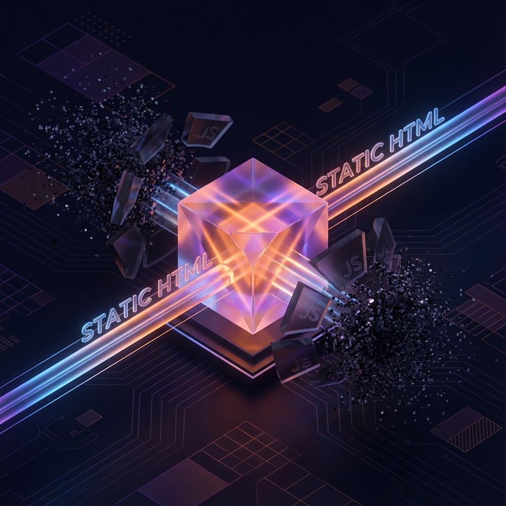 Astro Static Engine: Zero JS